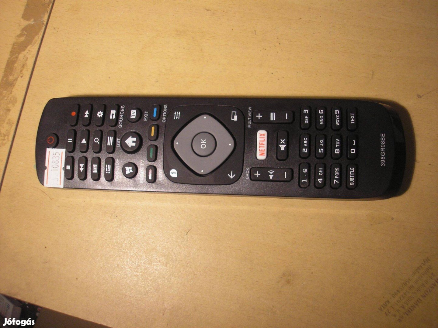 10835 Philips Távirányító 398GR8BE IRC84204 SMART Netflix