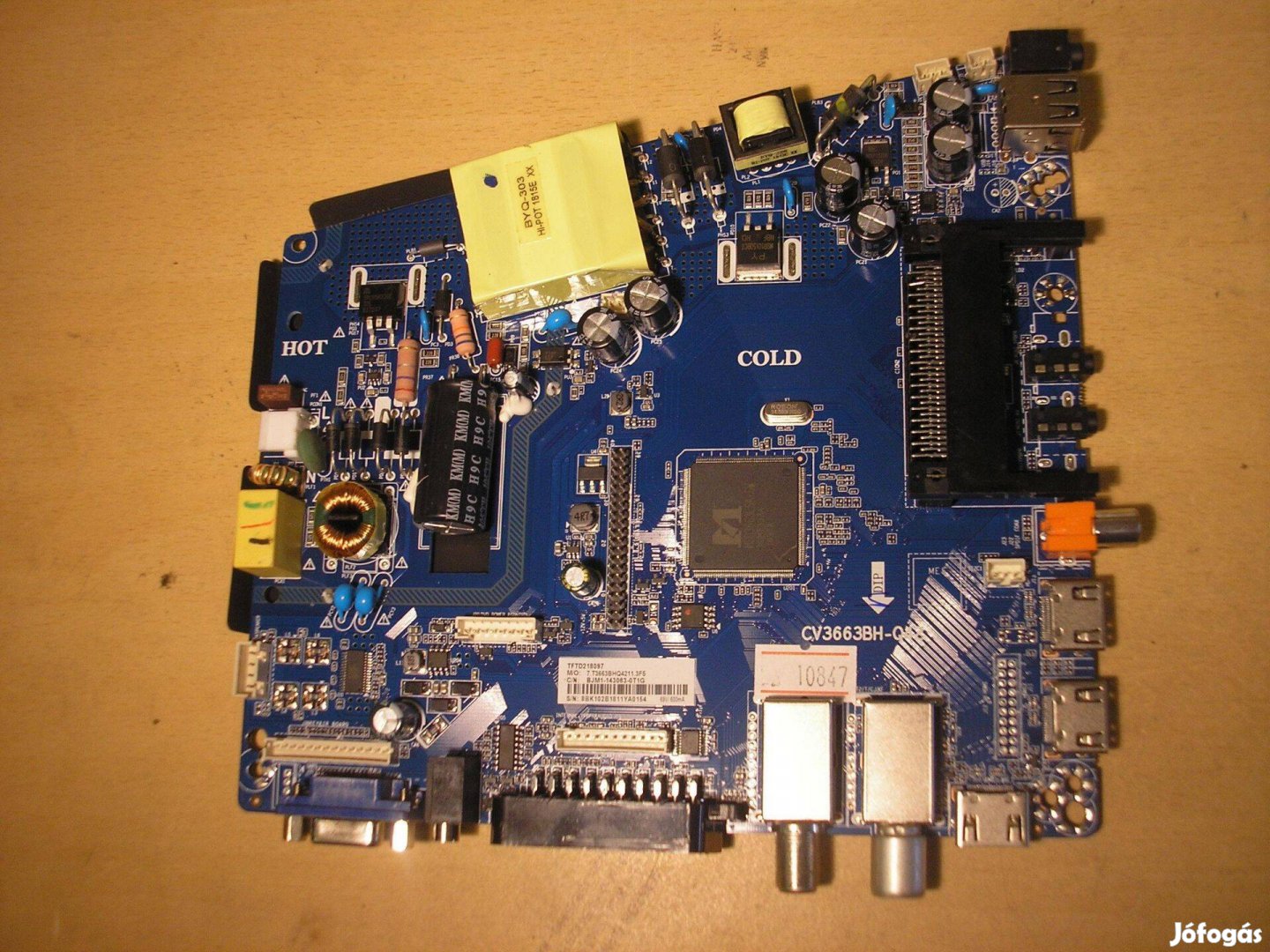 10847 Jtc mainboard CV3663BH-Q42 Bjm1-143083-0T1G Tftd218097