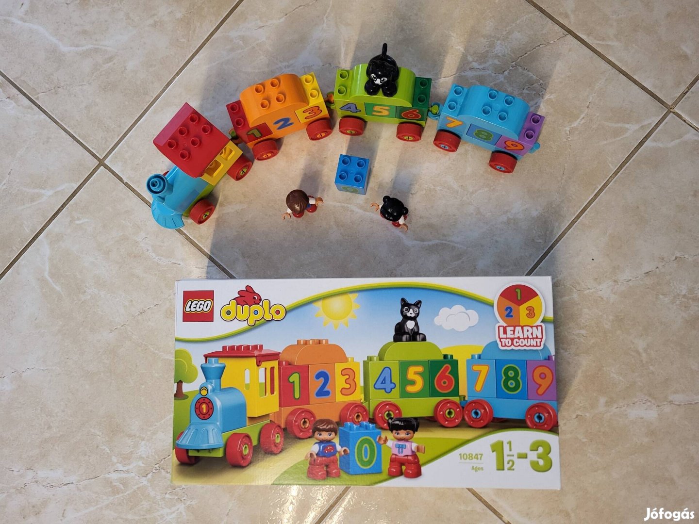 10847 - LEGO Duplo Kezdőkészletek - Számvonat