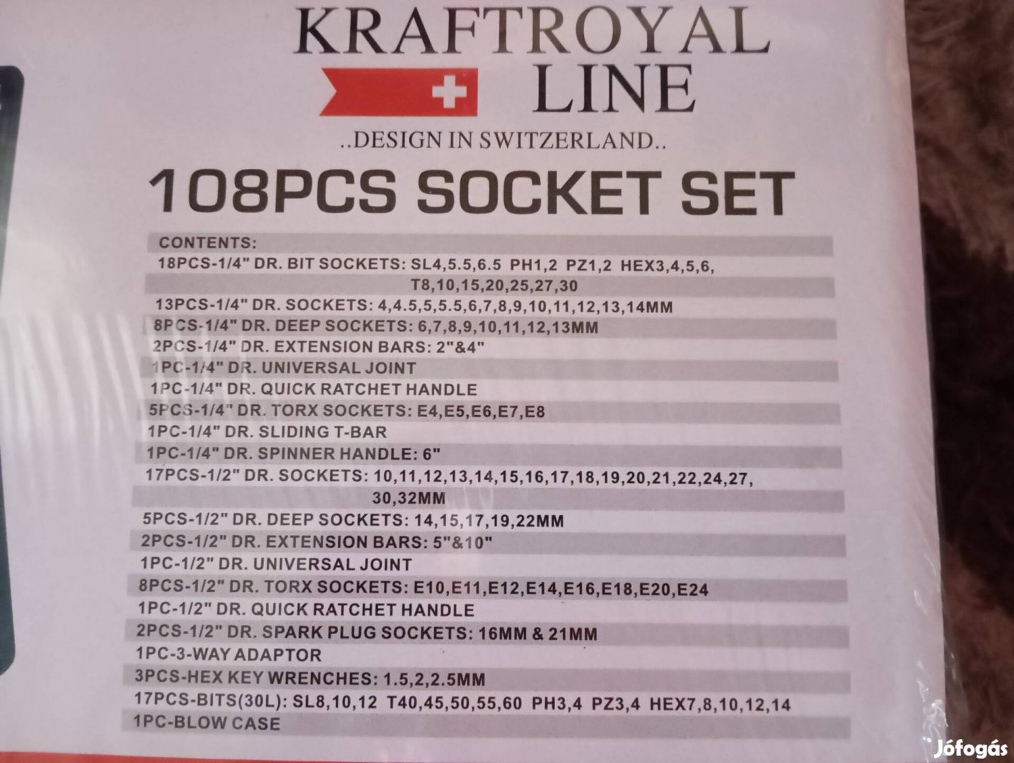 108 db os krova készlet 