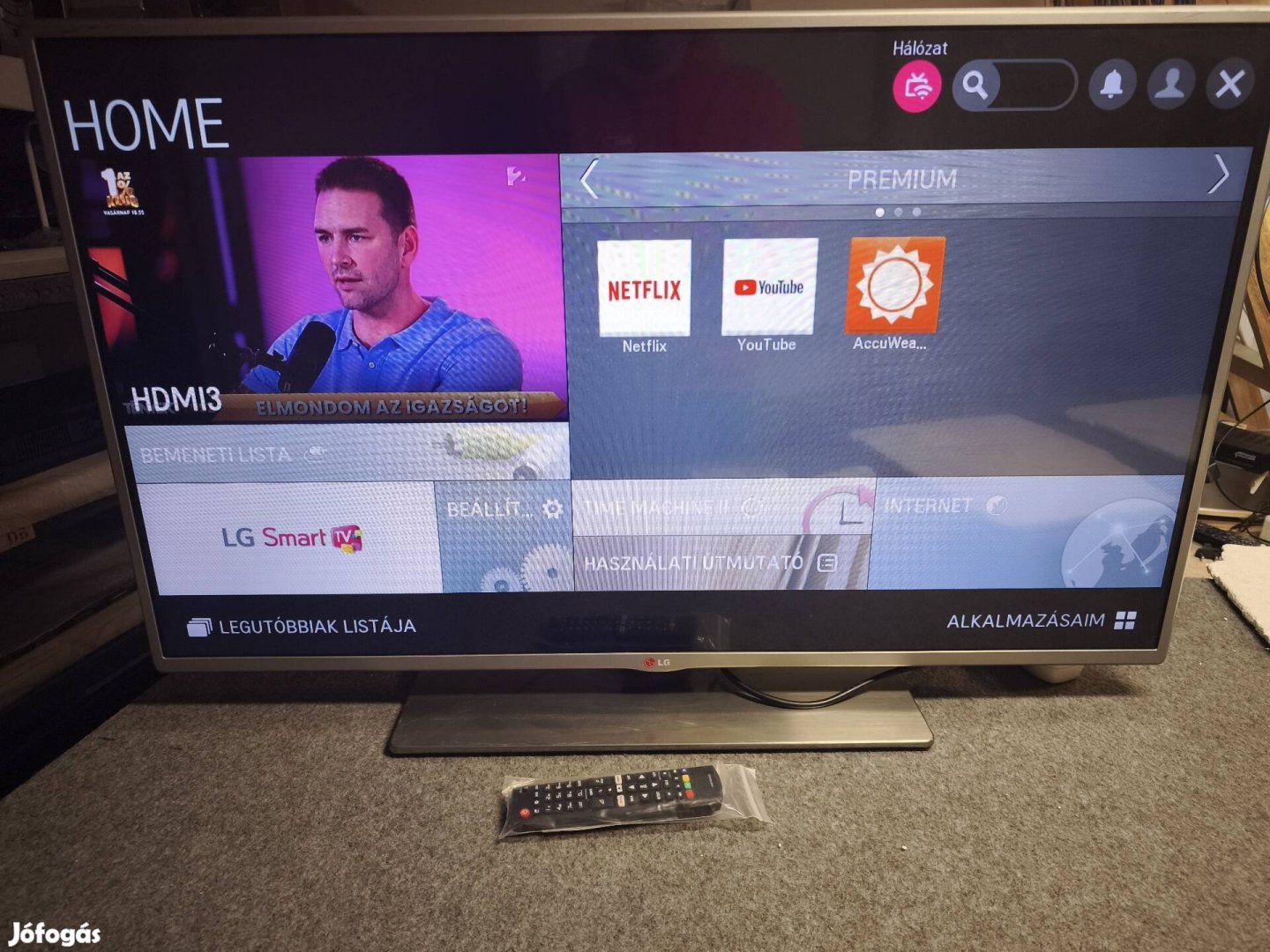 108cm LG Smart Led Tv hibátlan állapotban 