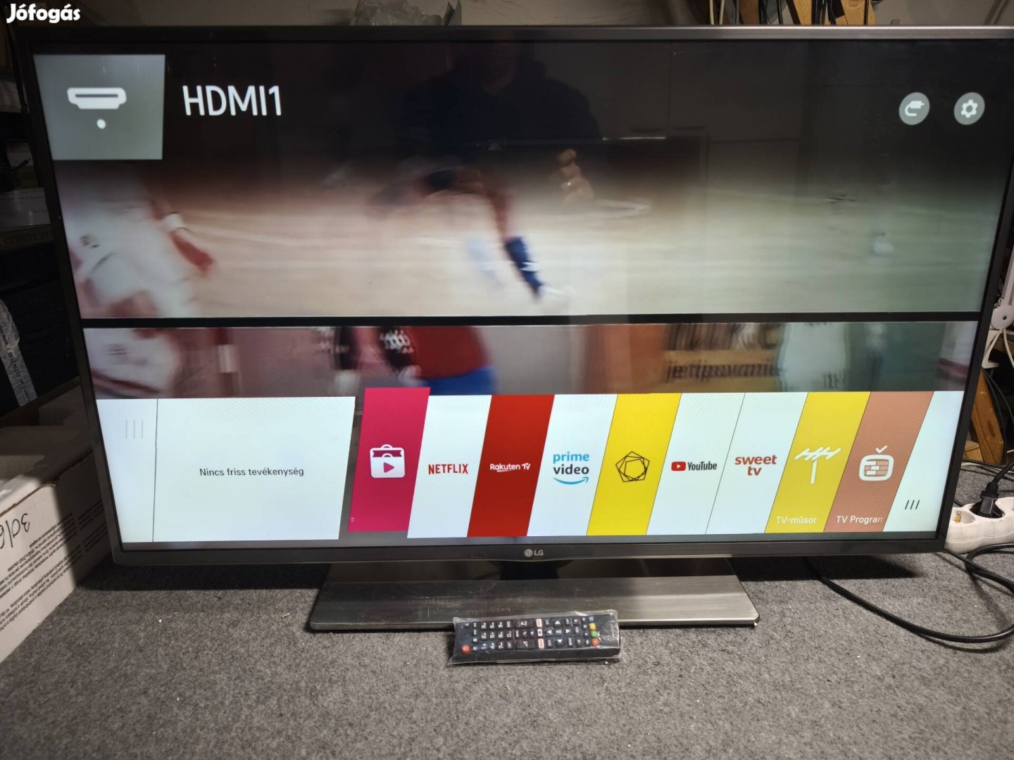 108cm LG Smart Led Tv hibátlan állapotban eladó 