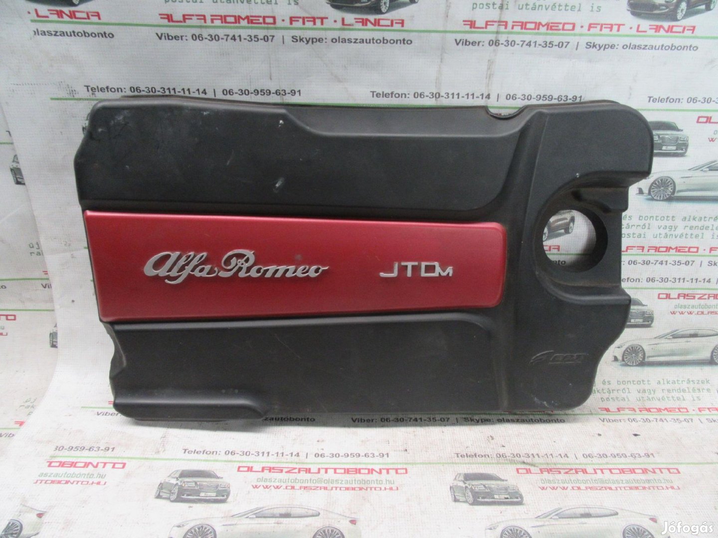 10940 Alfa Romeo Mito 1,6 16v Diesel motorburkolat 55217999