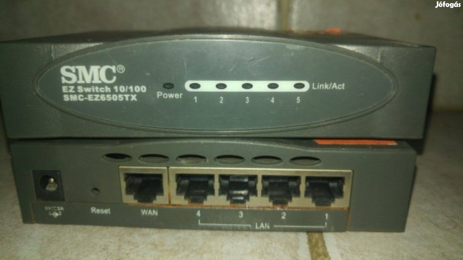 10/100 Mbps SMC switch