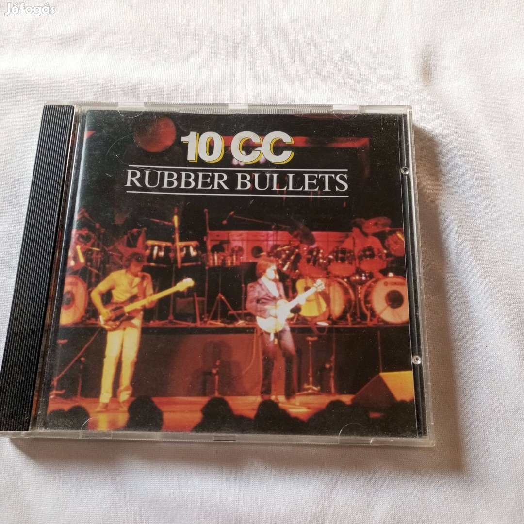 10 CC cd lemez Rubber Bullets karcmentes hibátlan