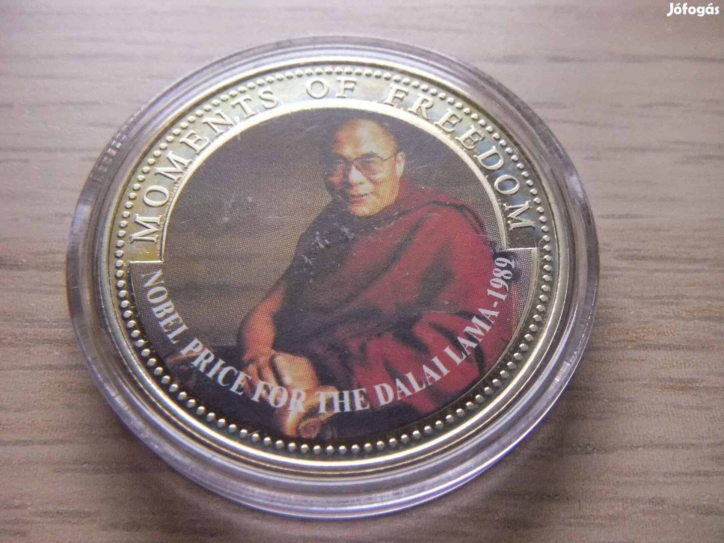 10 Dollár Libéria 2001 Dalai Láma 1989