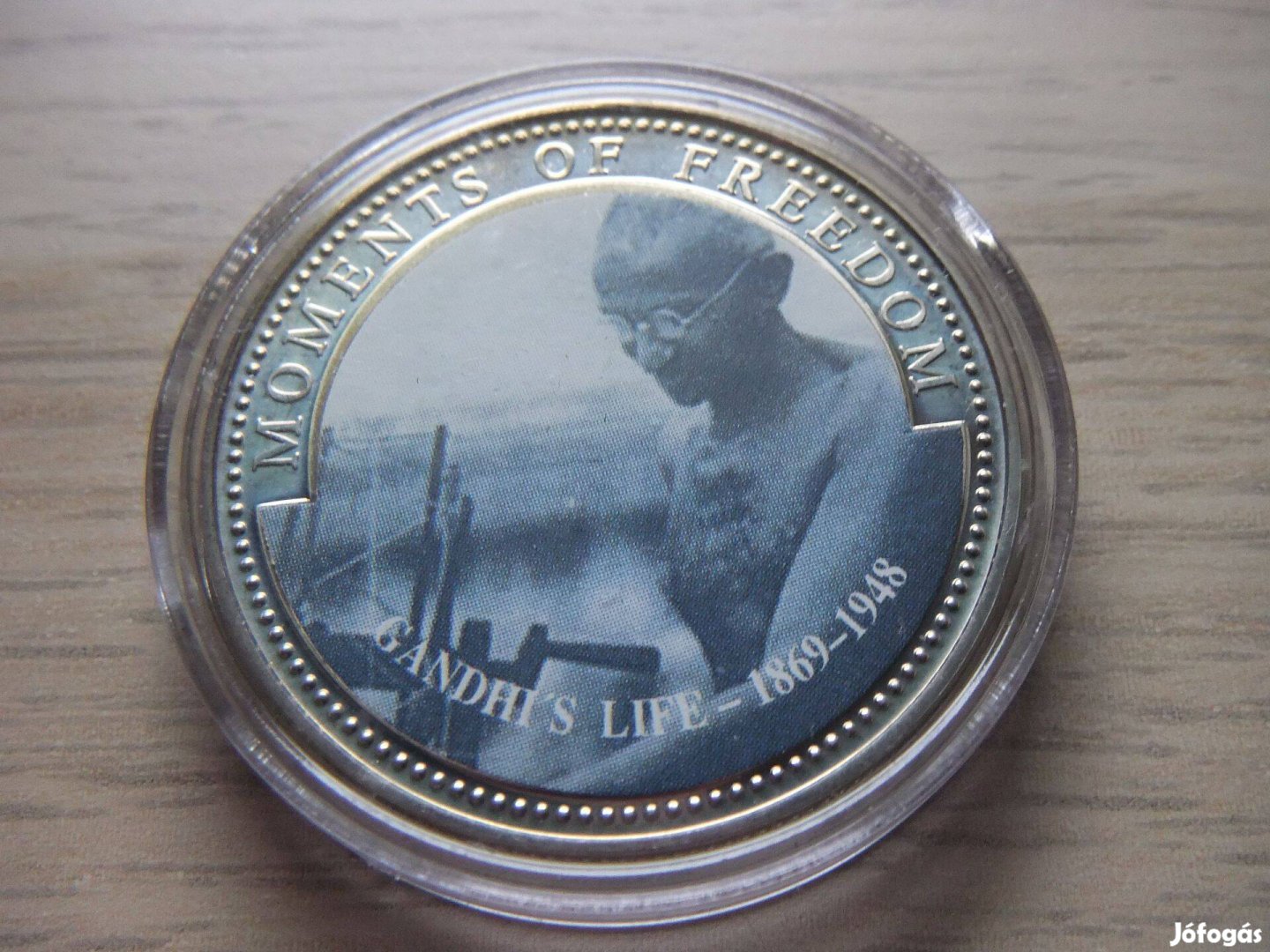 10 Dollár Libéria 2001 Gandhi Élete 1869 - 1948