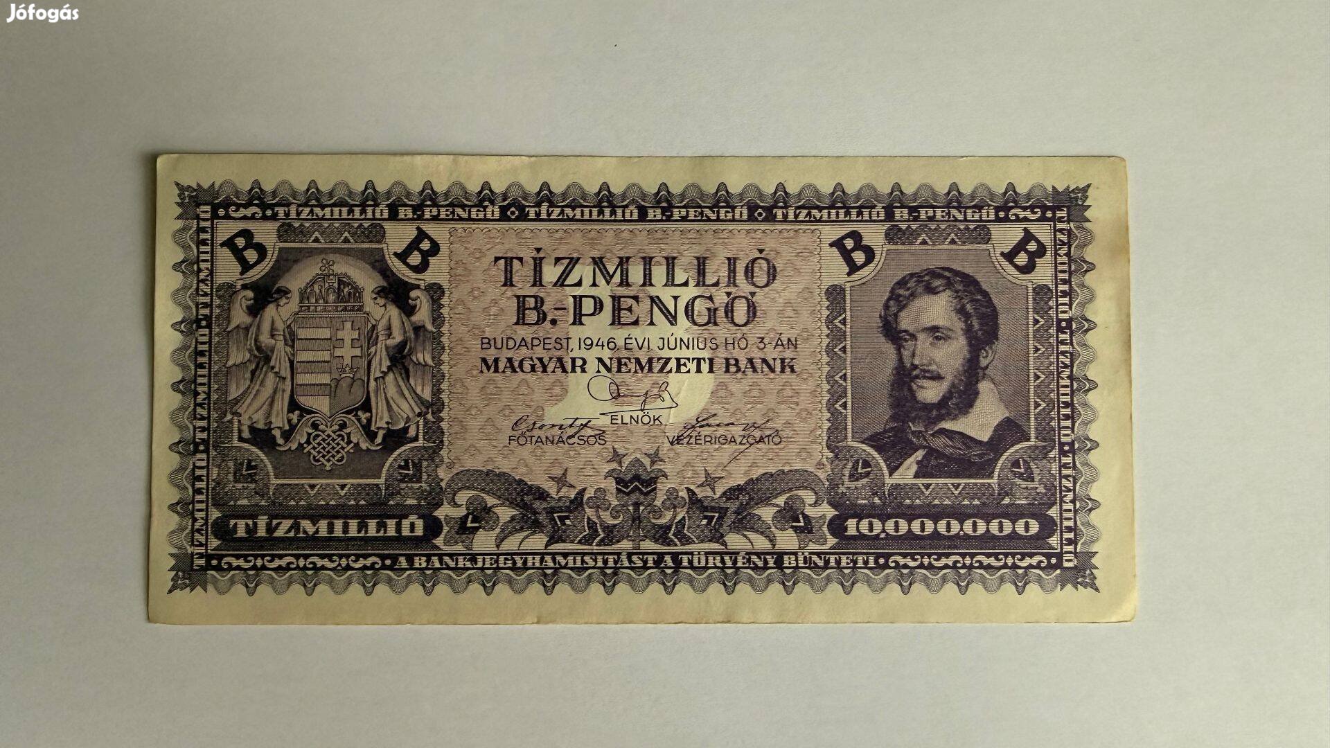 10 Millió B.-Pengő 1946