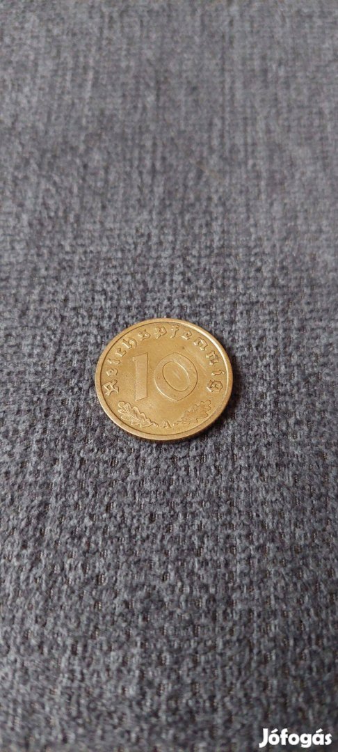 10 Reichspfennig (pfennig) 1938 A #2