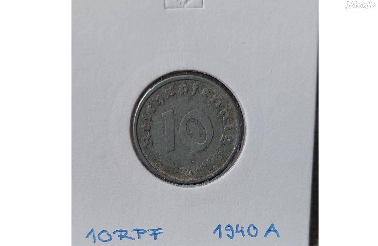 10 Reichspfennig (pfennig) 1940 A