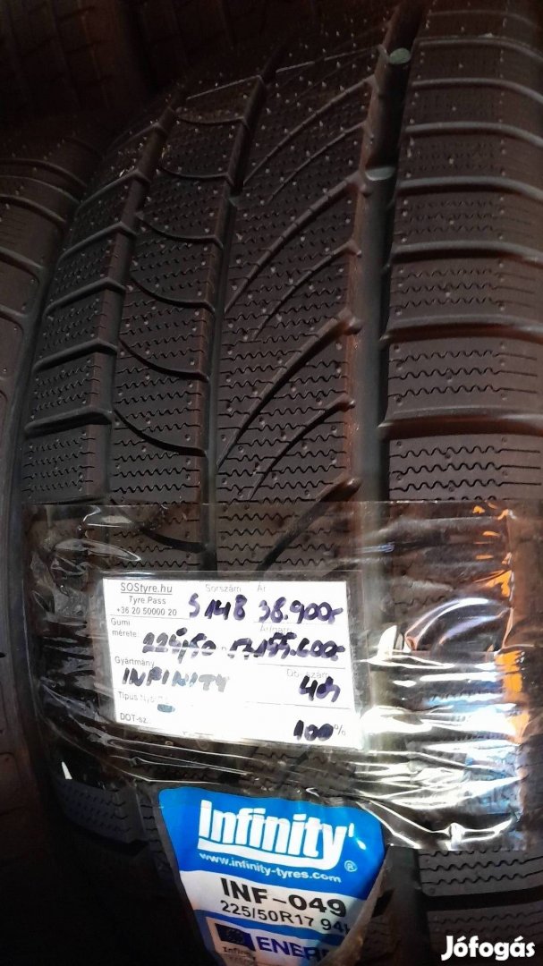 10% kedvezmény Infinity 225/50R17 téli gumiabroncsok 