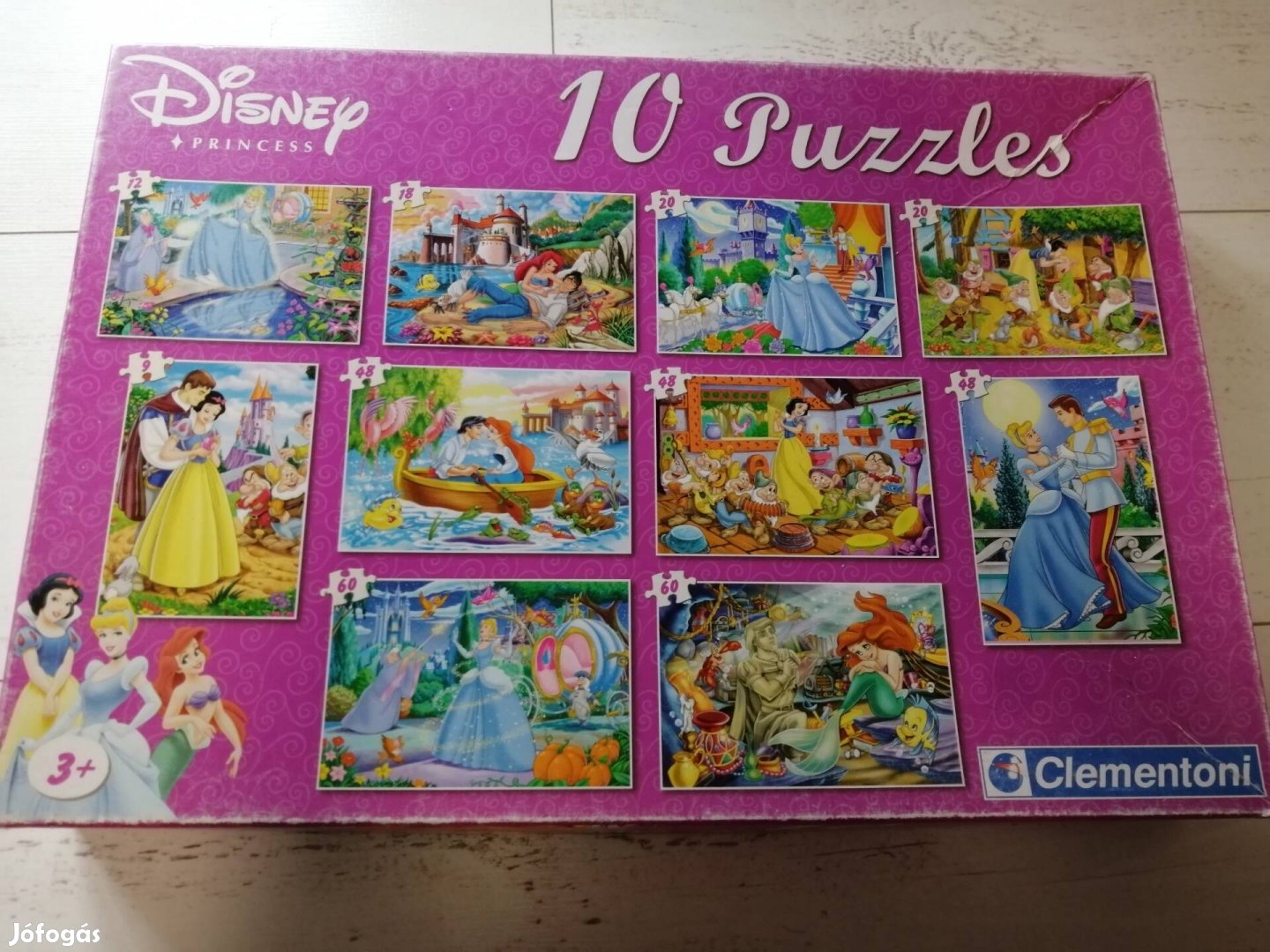 10 az 1ben Disney hercegnős kirakó