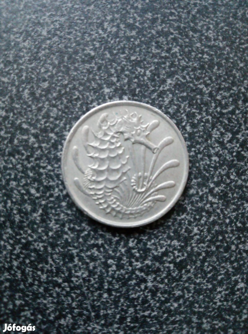 10 cent csikóhal 1981 Szingapúr