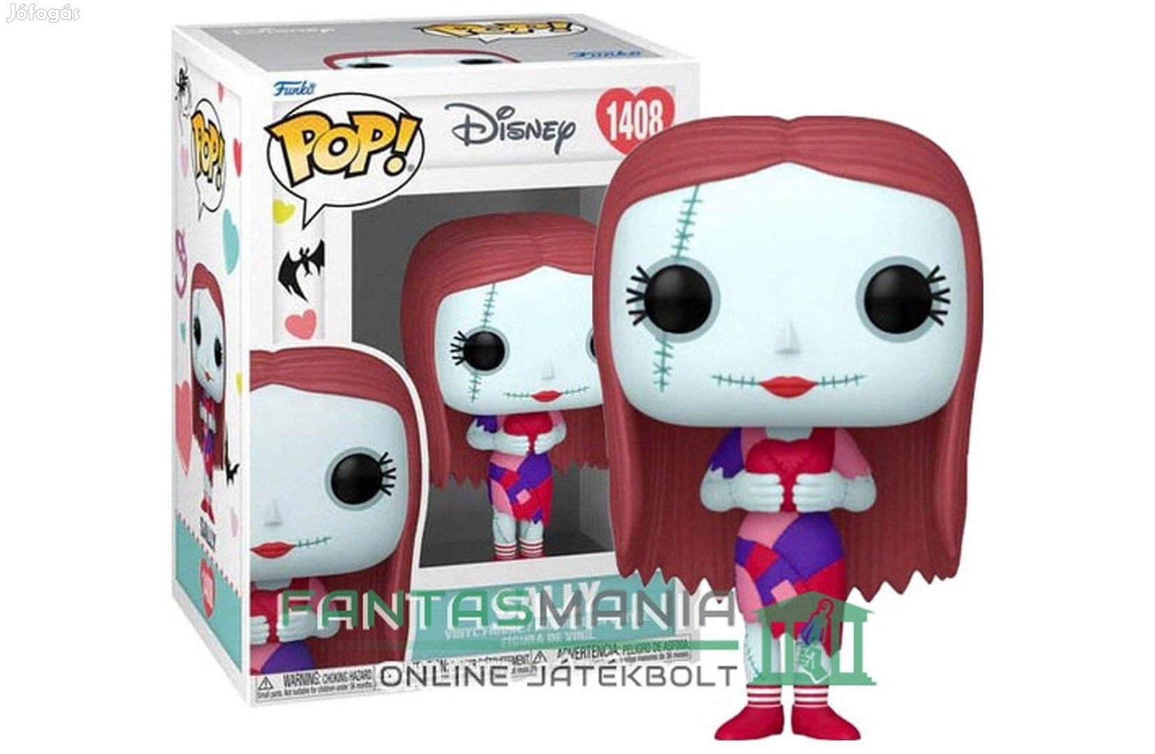 10 cm Funko POP 1408 Karácsonyi Lidárcnyomás - Sally figura