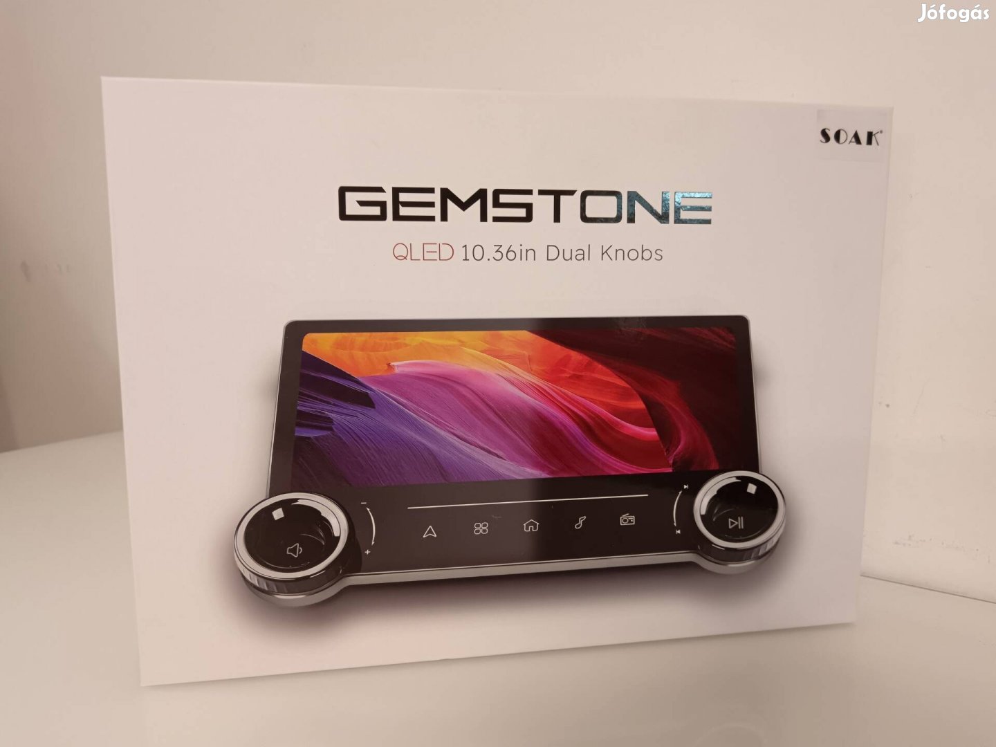 10 colos Qled Android Carplay 2DIN multimédia fejegység 4 /64GB 