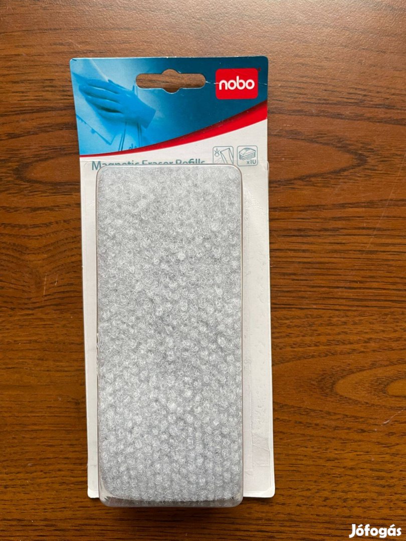 10 cserélhető tisztítócsík Nobo mágneses táblához bontatlan csomag