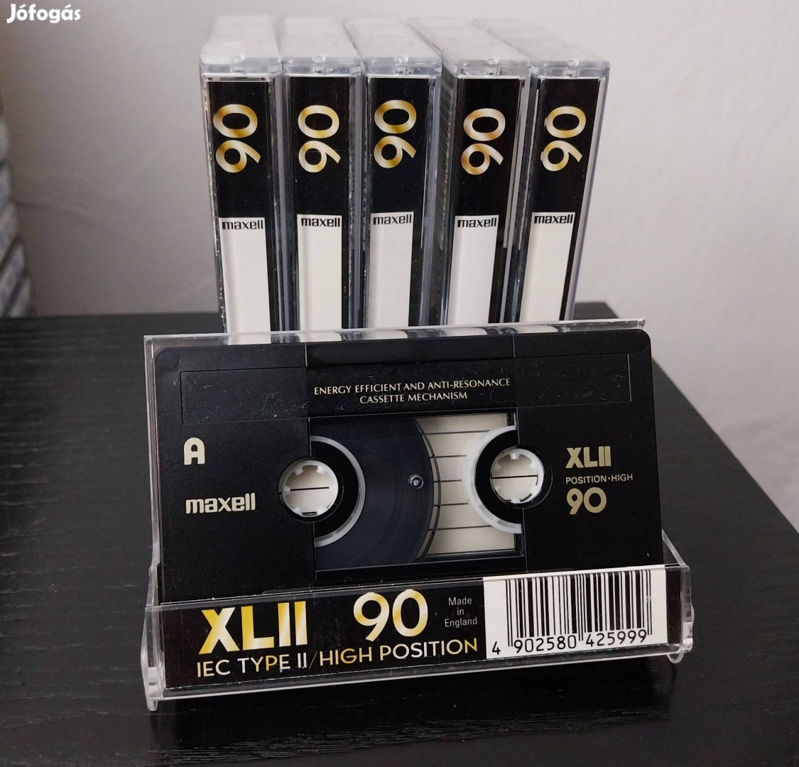 10 darab 90 perces chromos maxell Xlll audio kazetta eladó!