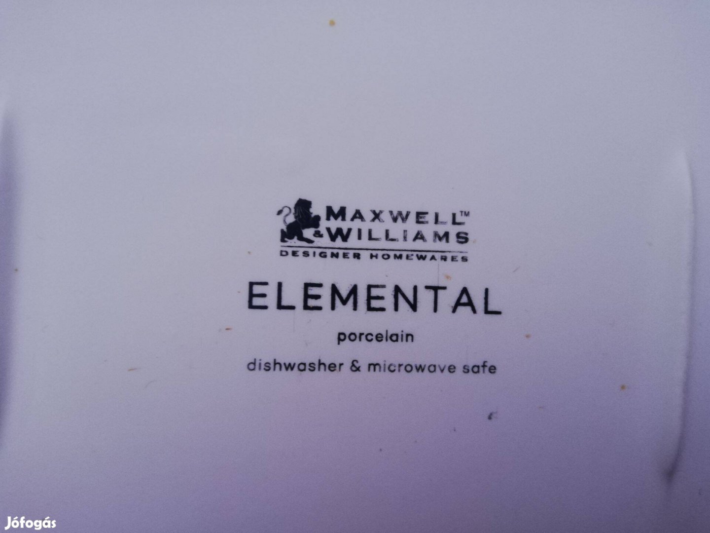 10 darab elemental maxwell williams porcelán tányér 10000 forint