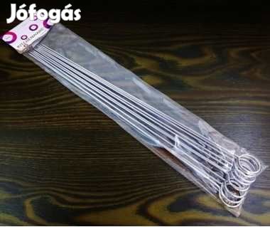 10 db Saválló BBQ  hústŰ 36cm x1,8 mm-es  (2113)