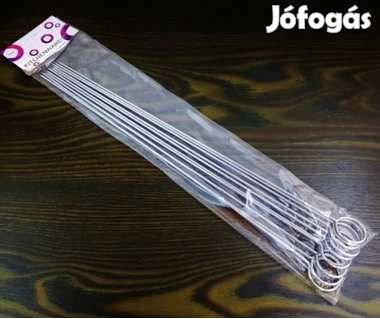10 db Saválló BBQ  hústŰ 36cm x1,8 mm-es  (2113)