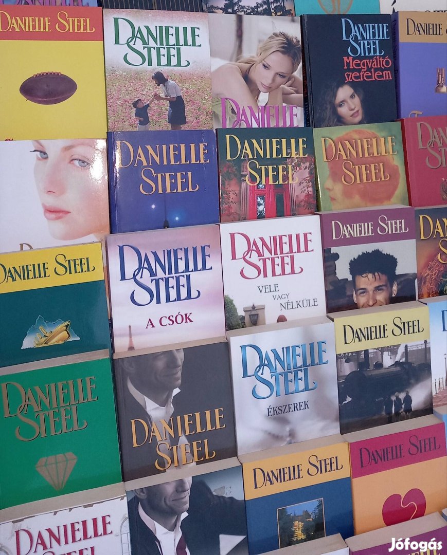 10.db. Danielle Steel könyv egyben eladó!