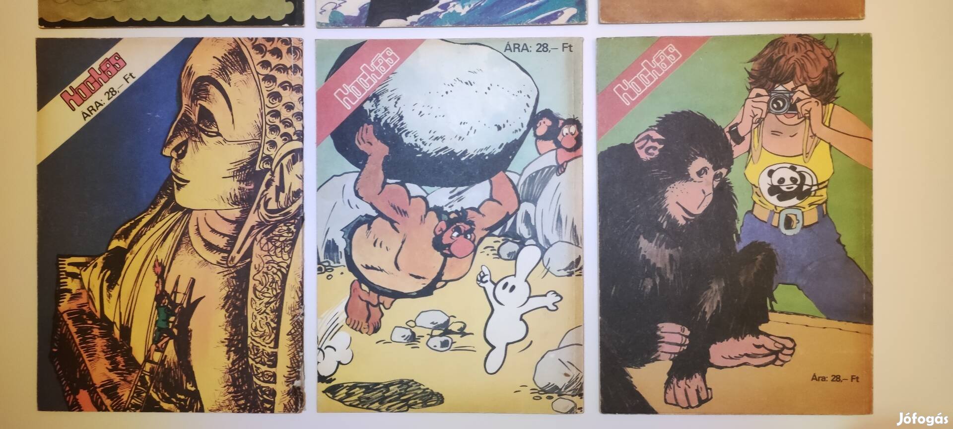 10 db. Kockás képregény