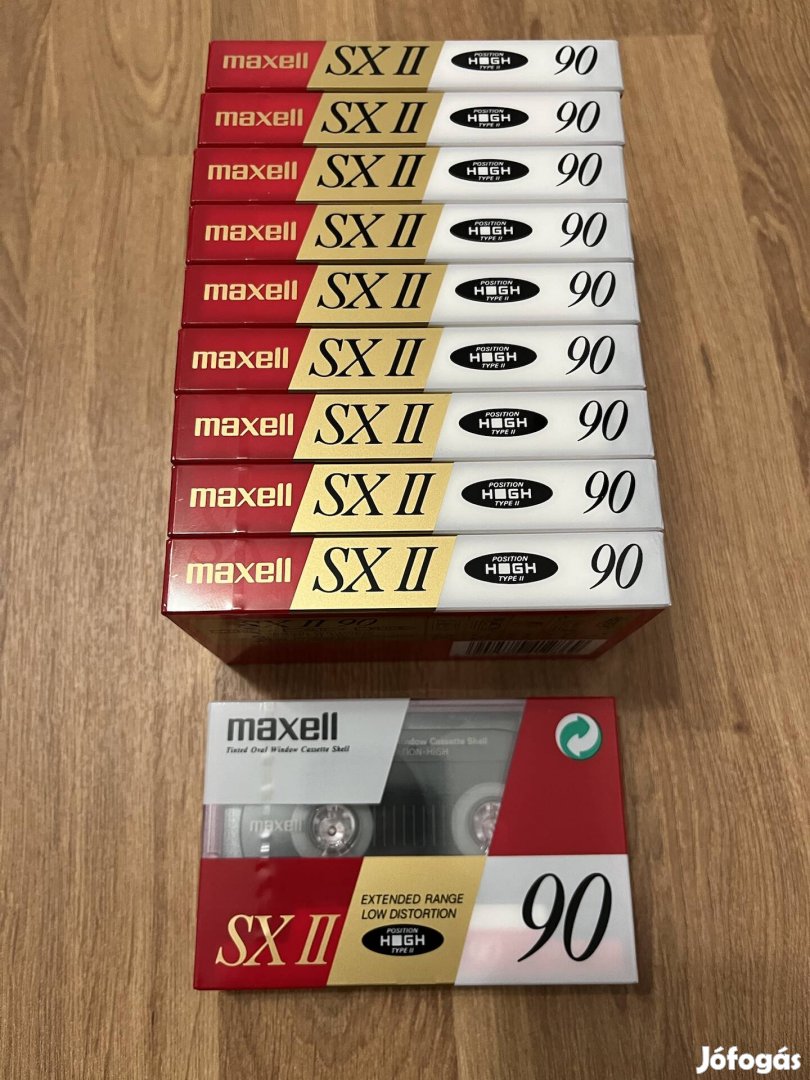 10 db bontatlan Maxell Sxii 90 kazetta