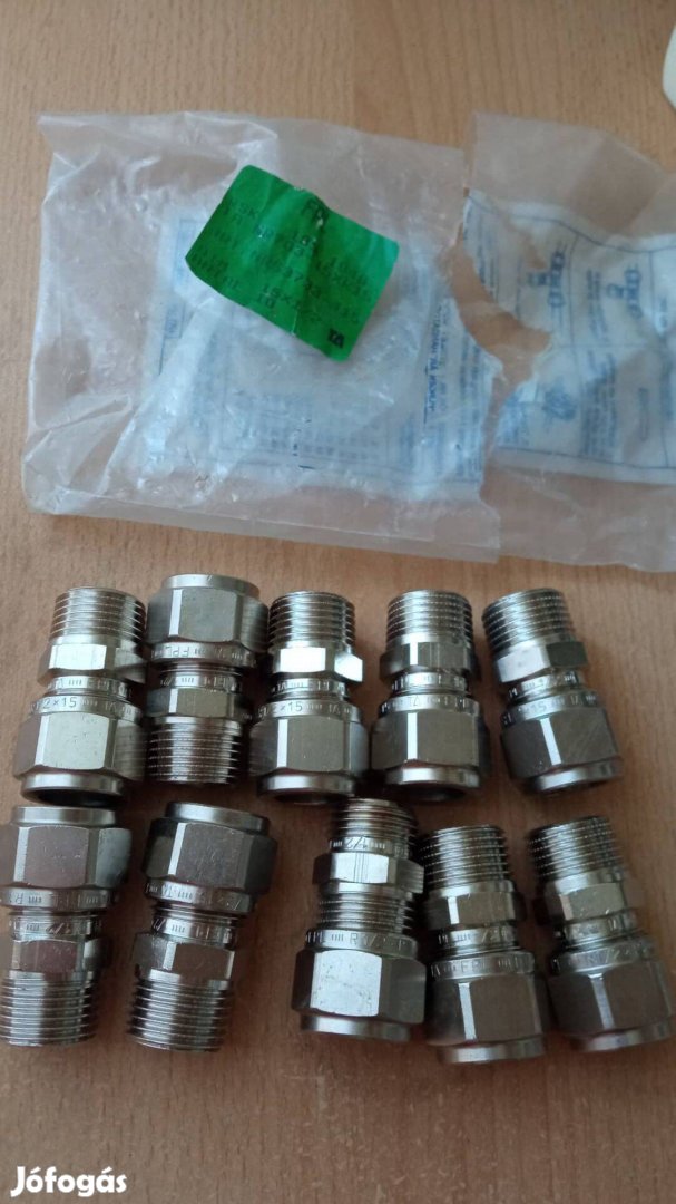 10 db fém csatlakozó kompresszorhoz 4500 Ft
