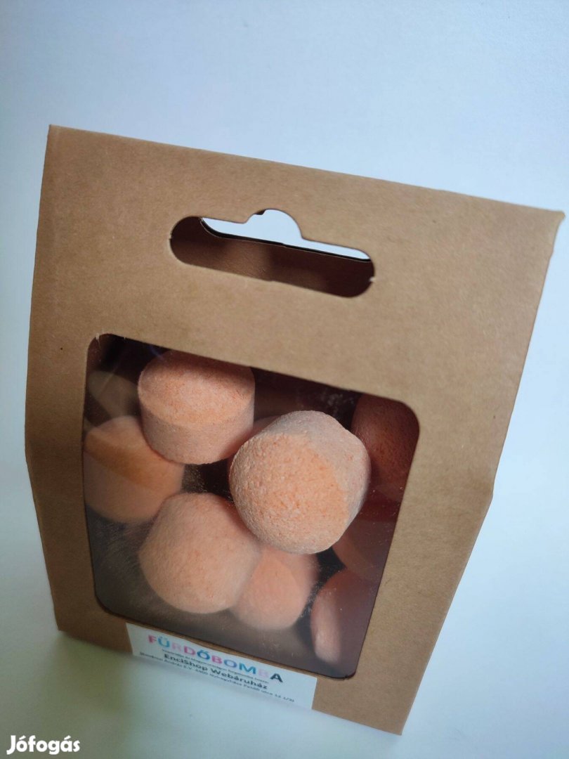 10 db mini fürdőbomba Narancs (140 g) - Debrecen