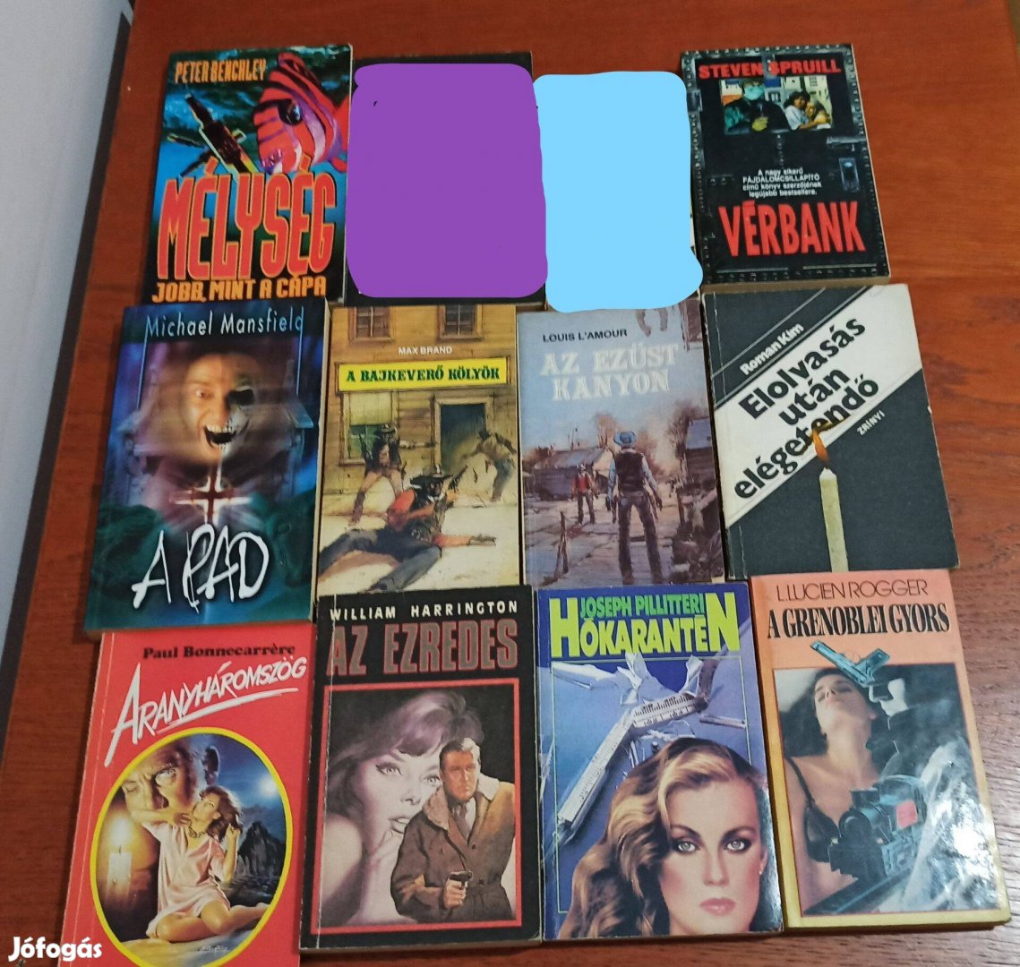 10 db-os könyvcsomag