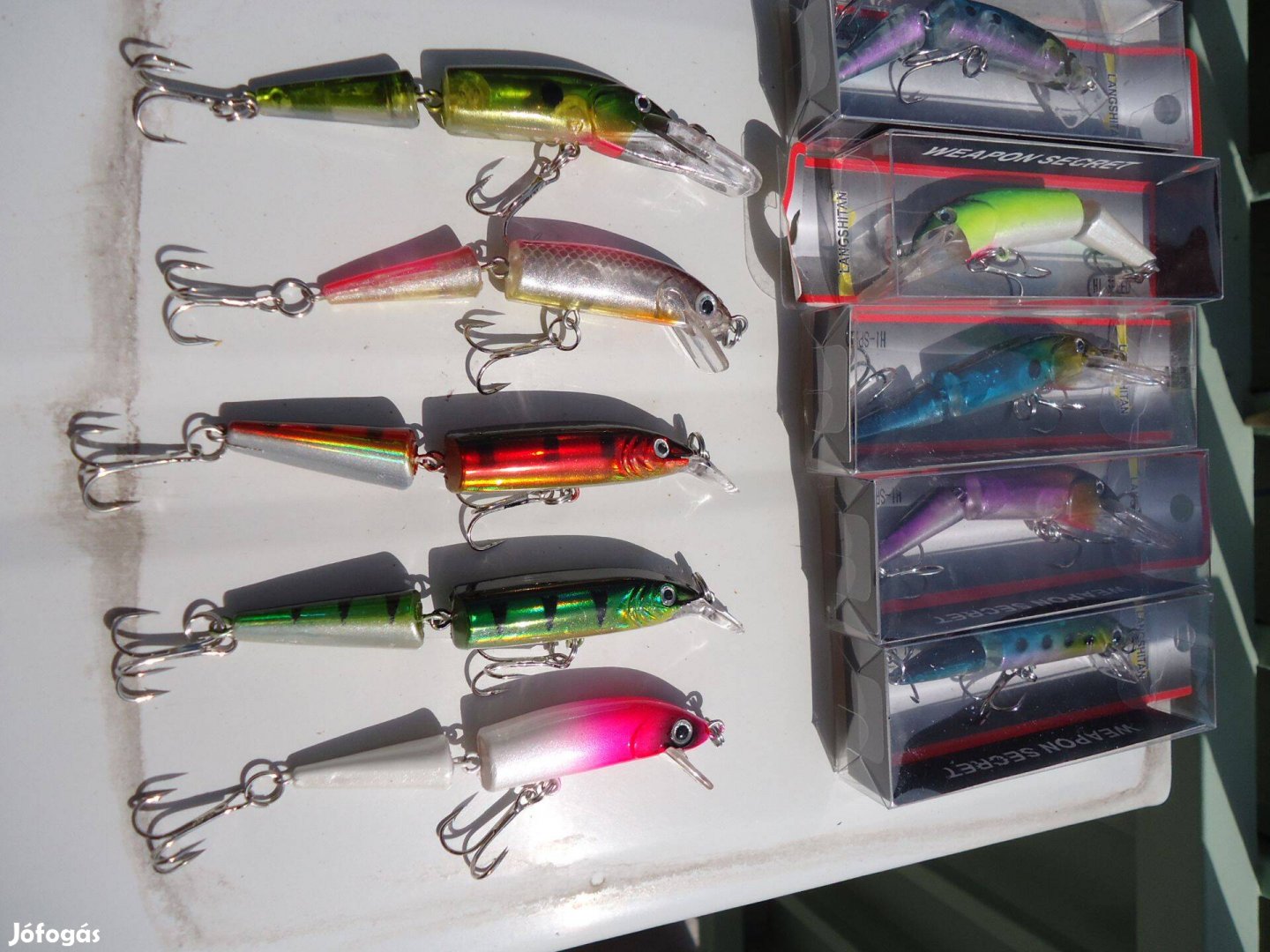 10 db rapala típusú műcsali eladó Új