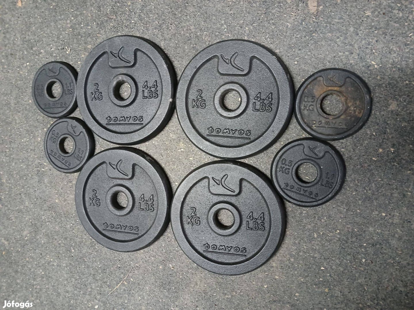 10 kg gyári vas súlytárcsa 29 mm domyos súly súlyzó