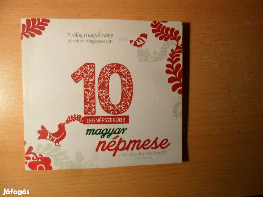 10 legnépszerűbb magyar népmese + CD. melléklet