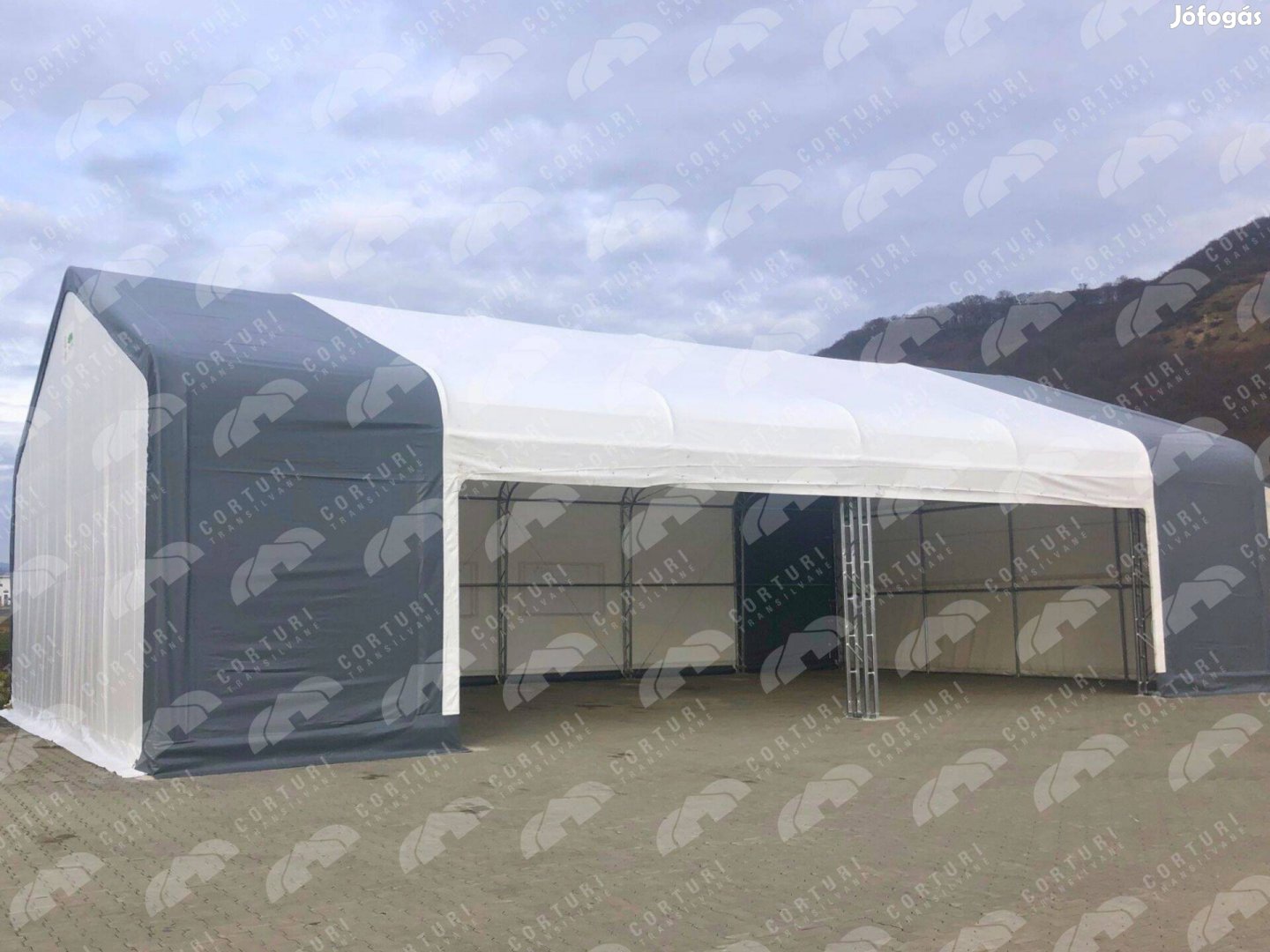 10 x 18,3 x 3,5 m ipari raktár sátor