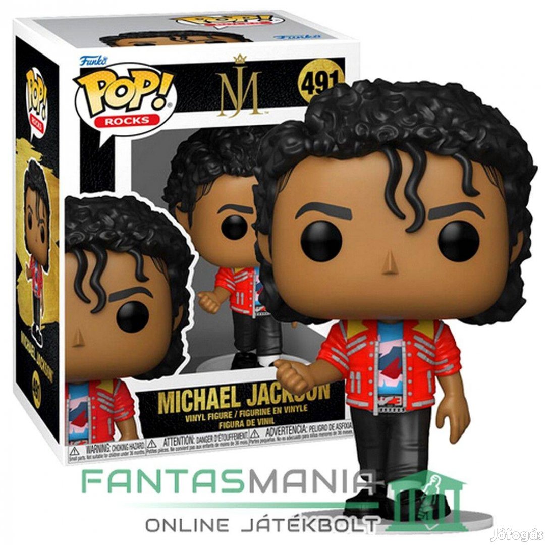 10cm Funko POP 491 Michael Jackson figura Beat It 1982