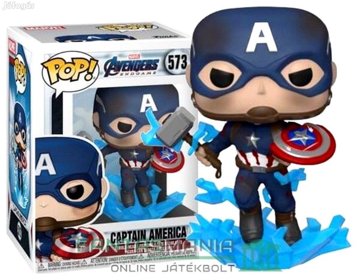 10cm Funko POP 573 Marvel Captain America Amerika Kapitány