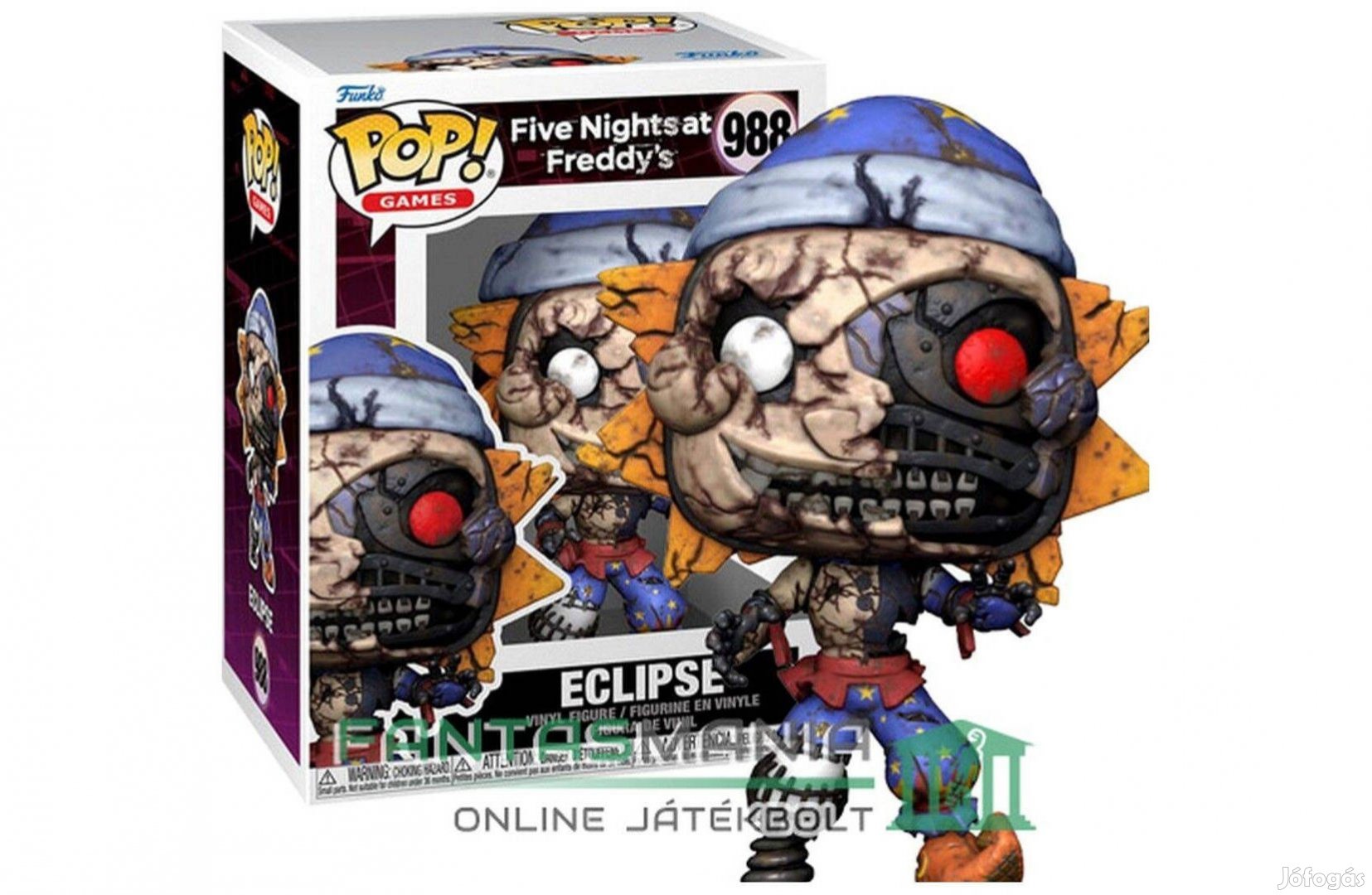 10cm Funko POP 988 Five Nights at Freddy's figura klasszikus Eclipse