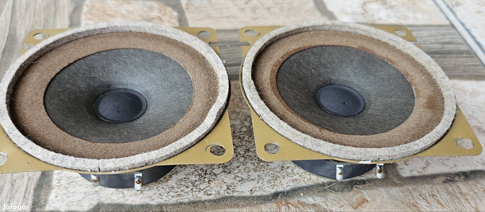 10cm Középsugárzó Hangszóró pár 4ohm