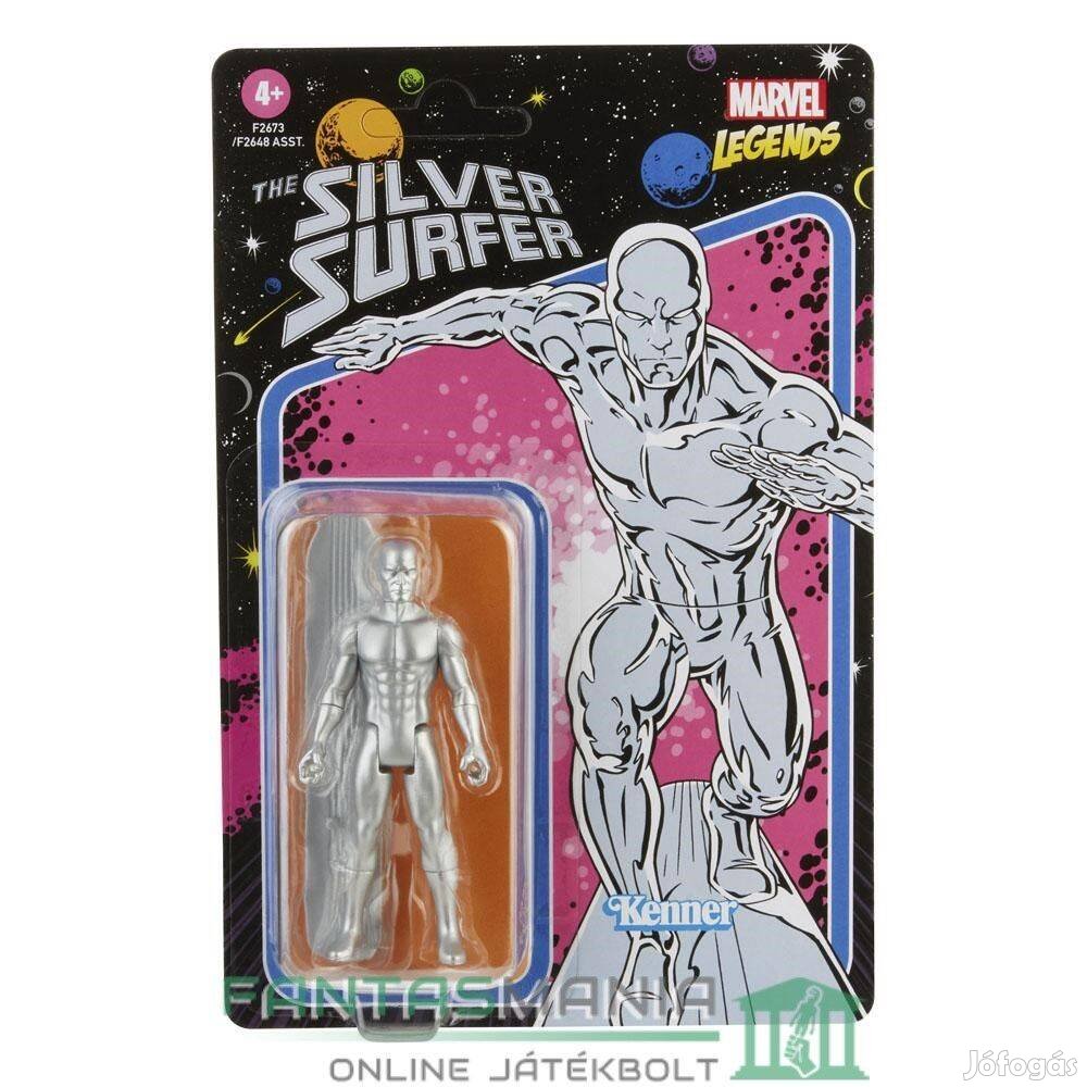 10cm Marvel Bosszúállók Silver Surfer Ezüst Utazó figura