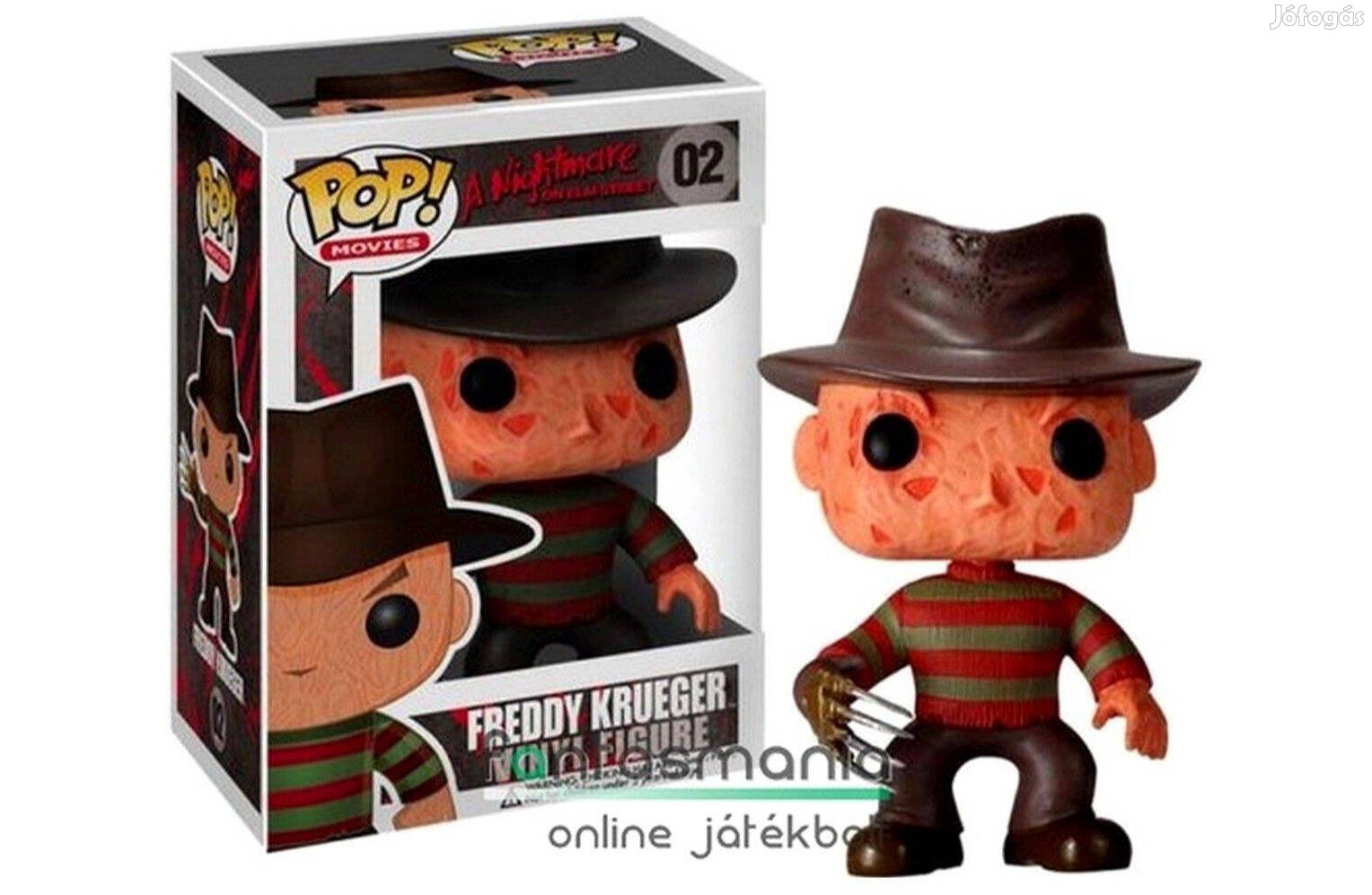 10cmes Funko POP 02 Nightmare on Elm Street Freddy Krueger figura