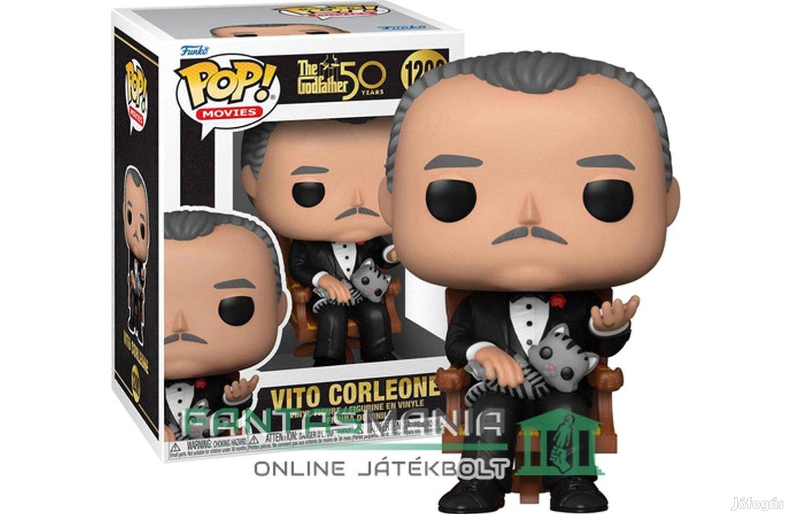 10cmes Funko POP 1200 Godfather figura 1972 Marlon Brando Keresztapa