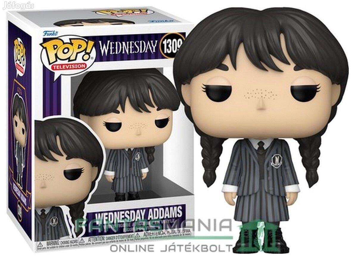 10cmes Funko POP 1309 Wednesday figura - Wednesday Addams figura
