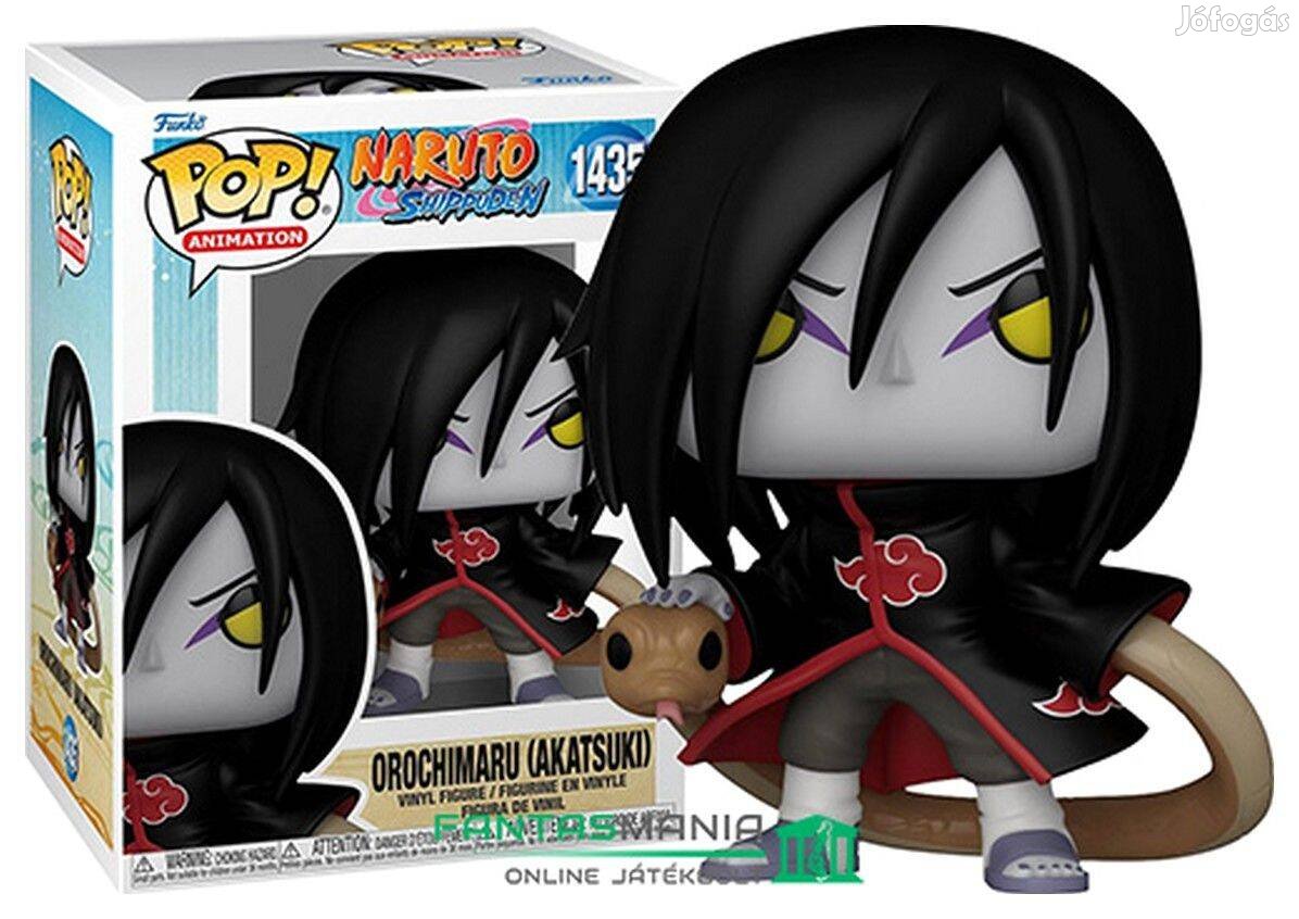 10cmes Funko POP 1435 Naruto figura Orochimaru Akatsuki kígyós karral