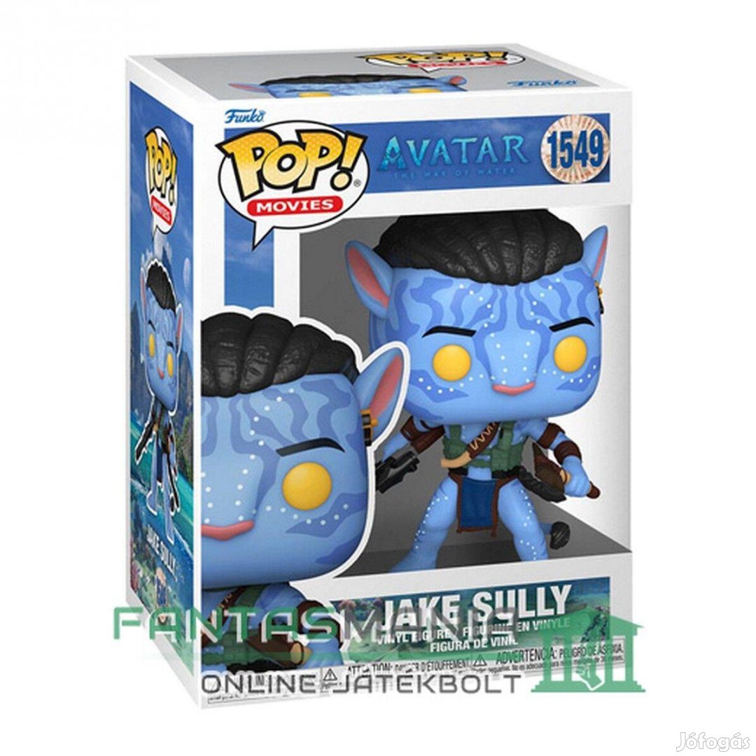 10cmes Funko POP 1549 figura - Avatar - Jake Sully navi figura