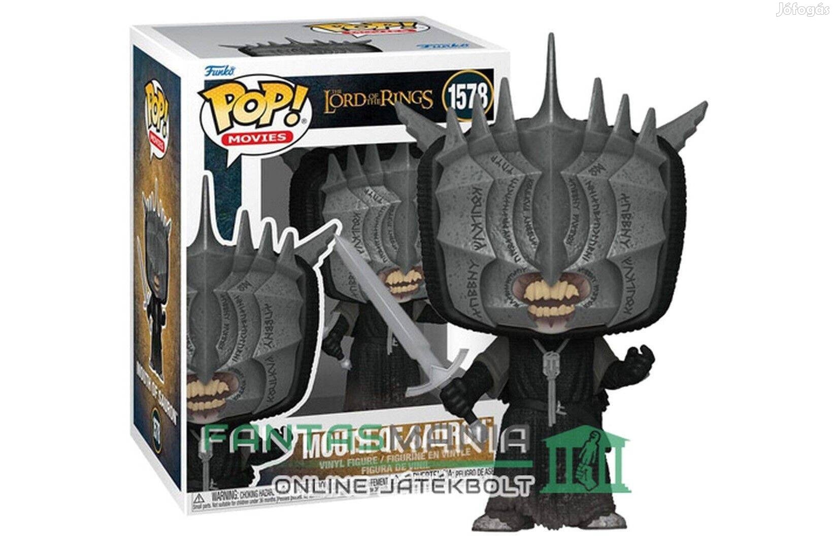 10cmes Funko POP 1578 Lord of the Rings Sauron figura