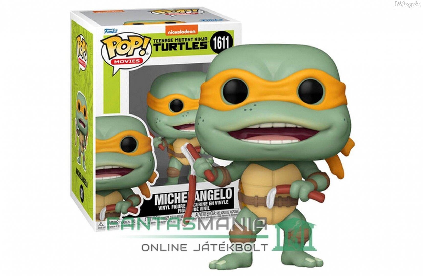 10cmes Funko POP 1611 Teenage Mutant Ninja Turtles - Michelangelo