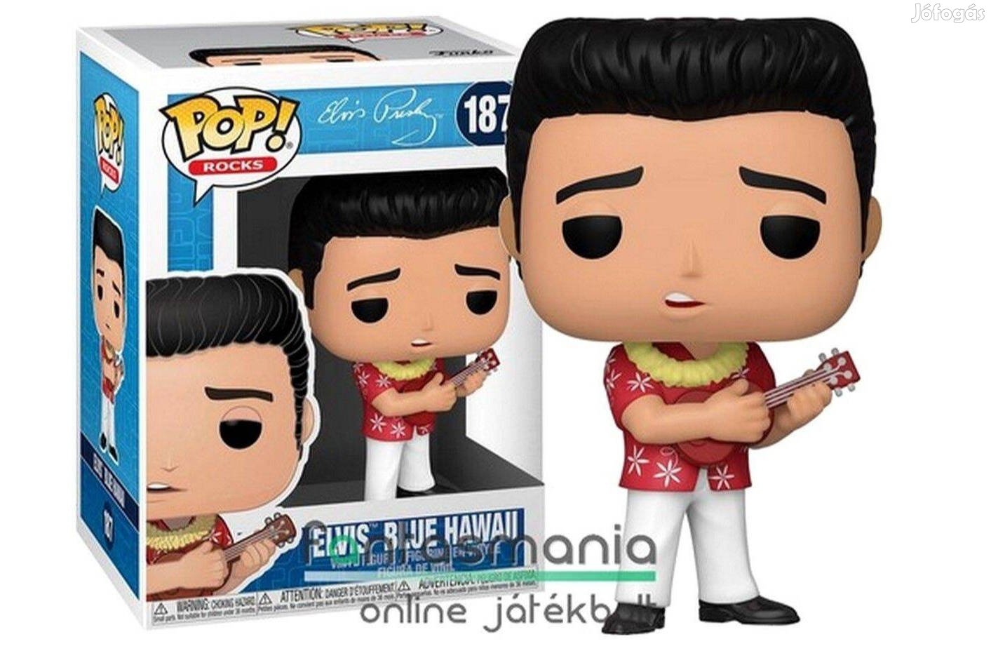 10cmes Funko POP 187 Elvis Presley figura