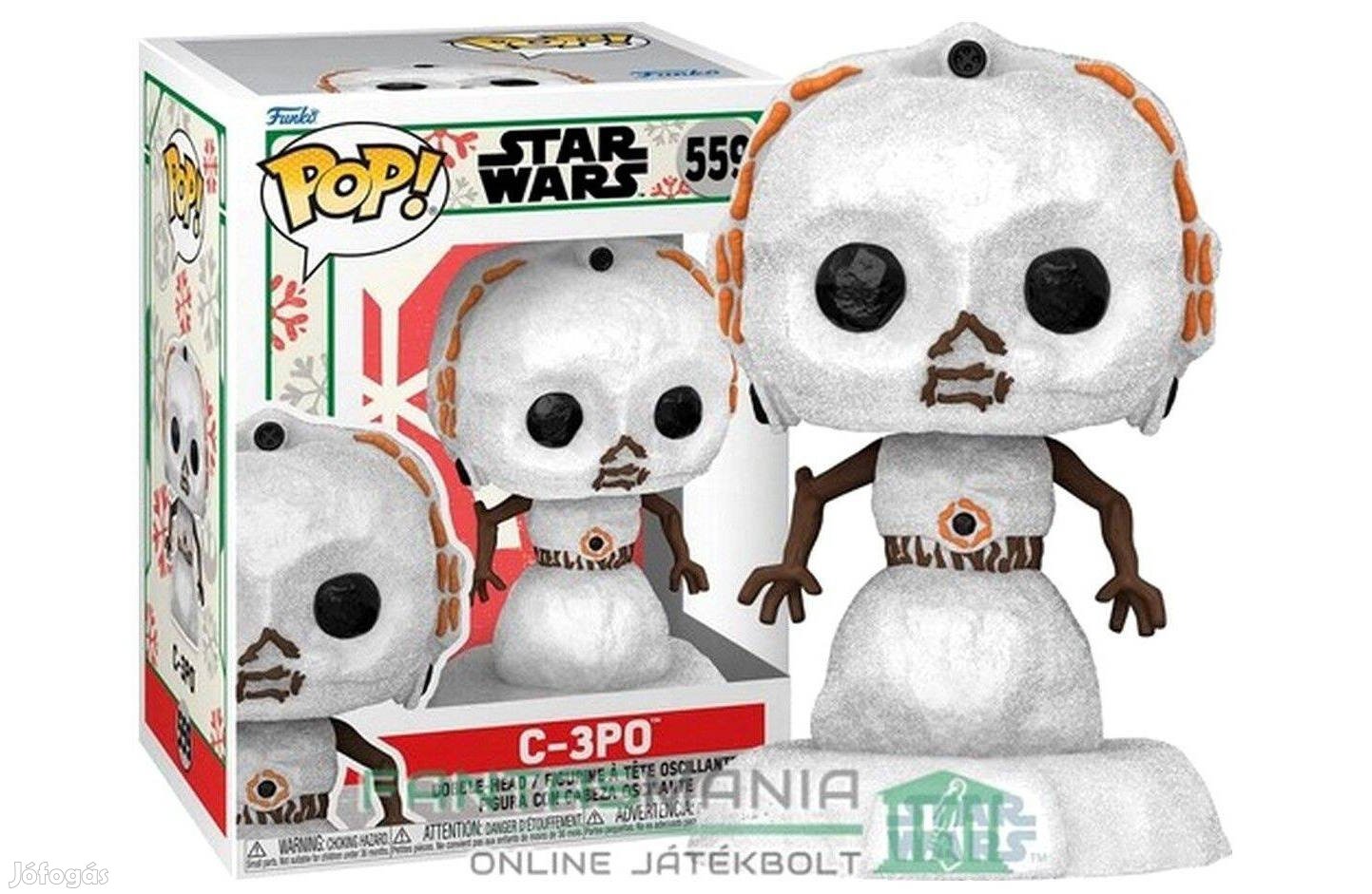 10cmes Funko POP 559 Star Wars C3PO / C3-PO droid Sowman figura