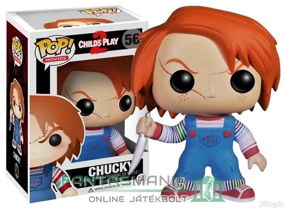 10cmes Funko POP 56 Chucky figura - Child's / Childs Play 2