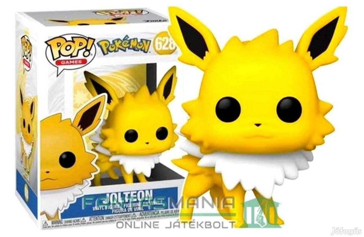 10cmes Funko POP 628 Pokémon figura - Jolteon